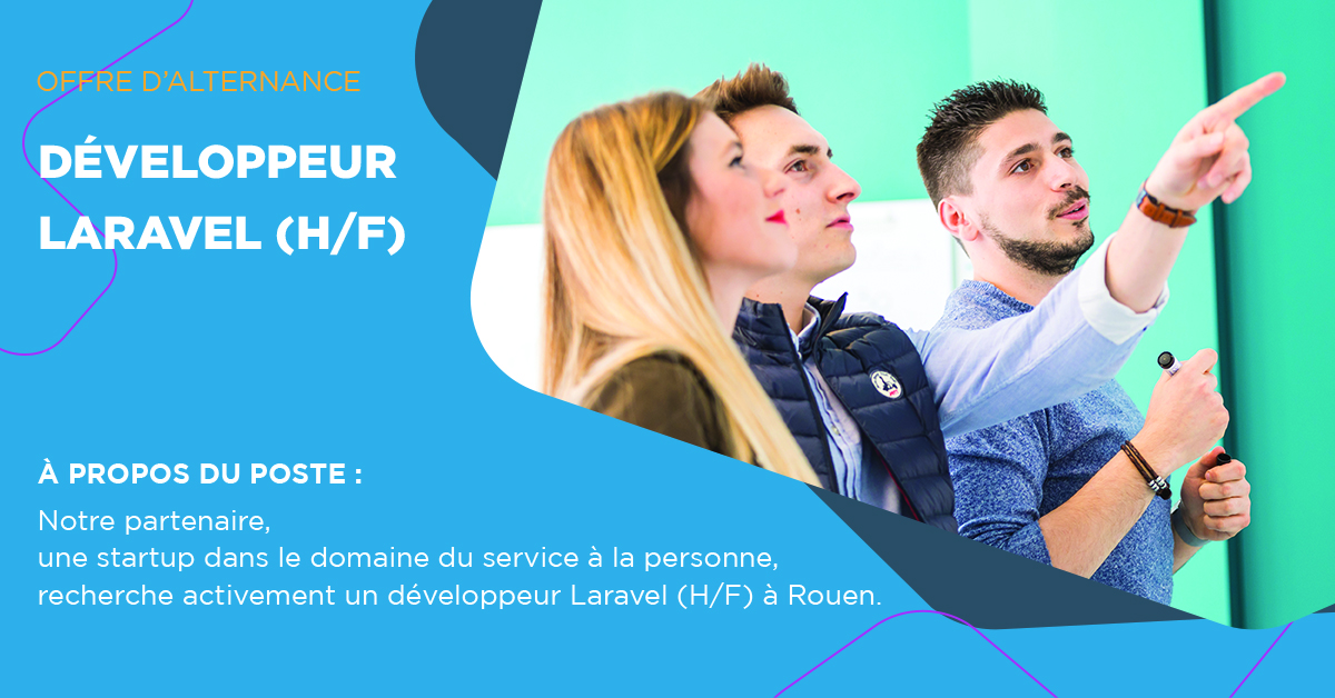 DEVELOPPEUR LARAVEL EN ALTERNANCE (H/F)