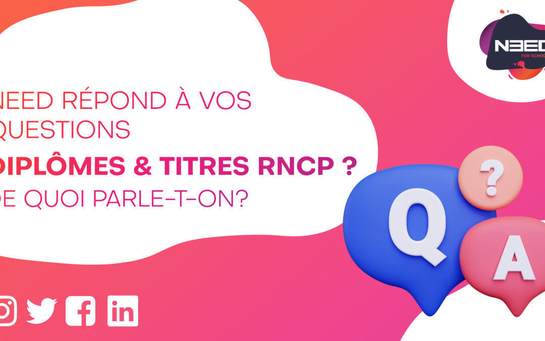 DIPLÔMES & TITRES RNCP ? De quoi parle-t-on?