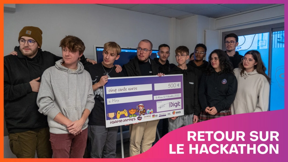 RETOUR SUR LE HACKATHON JEU DE SOCIÉTÉ DIGITAL